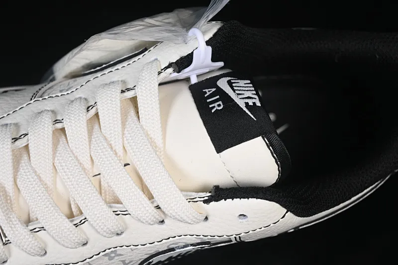 All categories Nk Air Force 1 Air Force series Nk Air Force 1 Low Air Force low-top Nike Air Force 1'07 Low Classic white and black color Air Force 1 low-top casual sneakers KG6699-F31